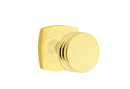 Emtek Bern Knob  Concealed Screws with Urban Modern Rosette
