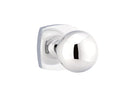 Emtek Orb Knob Concealed Fastener with Urban Modern Rosette