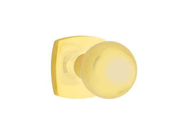 Emtek Orb Knob Concealed Fastener with Urban Modern Rosette