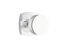 Emtek Round Knob  Concealed  Fastener with Urban Modern Rosette