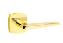 Emtek Athena Lever Concealed Screws  with Urban Modern Rosette