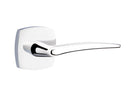 EMTEK Poseidon Lever with Urban Modern Rosette
