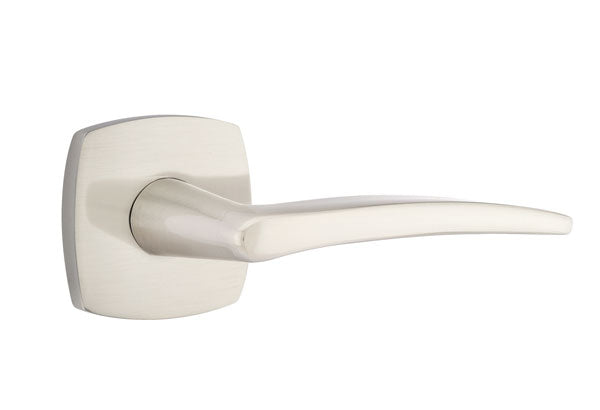 EMTEK Poseidon Lever with Urban Modern Rosette