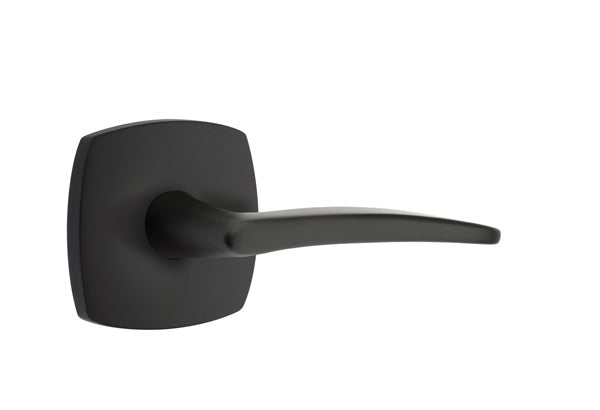 EMTEK Poseidon Lever with Urban Modern Rosette
