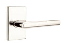 Emtek Stuttgart Lever Concealed Screws With Modern Rectangular Rosette