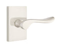 Emtek Luzern Lever Concealed Screws With Modern Rectangular Rosette
