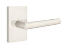EMTEK Stuttgart Lever with Modern Rectangular Rosette