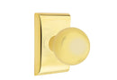 EMTEK  Orb Knob with Neos Rosette