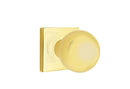 EMTEK  Orb Knob with Square Rosette