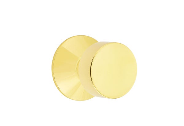 Emtek Round Knob  Concealed  Fastener with Modern Rosette