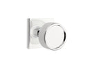 Emtek Select, Conical Knurled Knob, Square Rosette