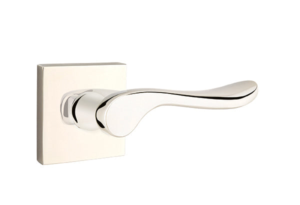 Emtek Luzern Lever Concealed Screws With Square Rosette