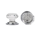 EMTEK OLD TOWN CLEAR WARDROBE KNOB