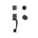 Baldwin Reserve SCNAPXTRATRR112 Single Cylinder Napa Handleset Traditional Knob and Traditional Round Rose with 6AL Latch and Dual Strike Venetian Bronze Finish - NA - NA