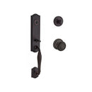 Baldwin Reserve SCNEWXTRATRR112 Single Cylinder New Hampshire Handleset Traditional Knob and Traditional Round Rose with 6AL Latch and Dual Strike Venetian Bronze Finish - NA - NA