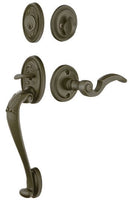 Emtek Tuscany Sectional Tubular Handleset with Octagon Knob