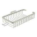 DELTANA WIRE BASKET, 10-3/8" RECTANGULAR, SHALLOW, WITH HOOK