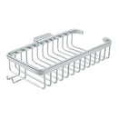 DELTANA WIRE BASKET, 10-3/8" RECTANGULAR, SHALLOW, WITH HOOK