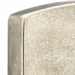 Emtek Rustic Modern Rectangular Sectional Tubular Handleset with Astoria Glass Knob