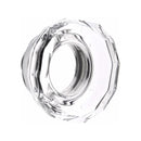 Emtek F20 Function Adelaide Mortise Handleset with Lowell Glass Knob