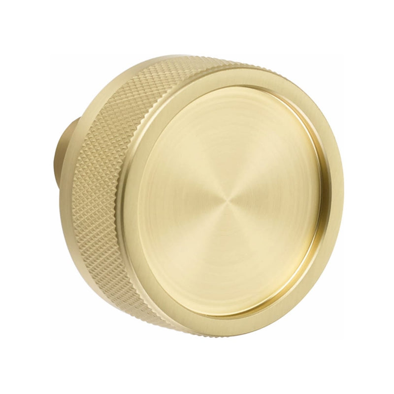 Emtek Dummy Brisbane Mortise Handleset with Select Conical Knurled Knob