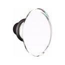 Emtek Octagon Tubular Handleset with Hampton Glass Knob