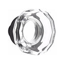 Emtek Dummy Brisbane Mortise Handleset with Lowell Glass Knob