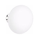 Emtek Dummy Brisbane Mortise Handleset with Ice White Knob