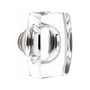 Emtek Dummy Brisbane Mortise Handleset with Windsor Glass Knob