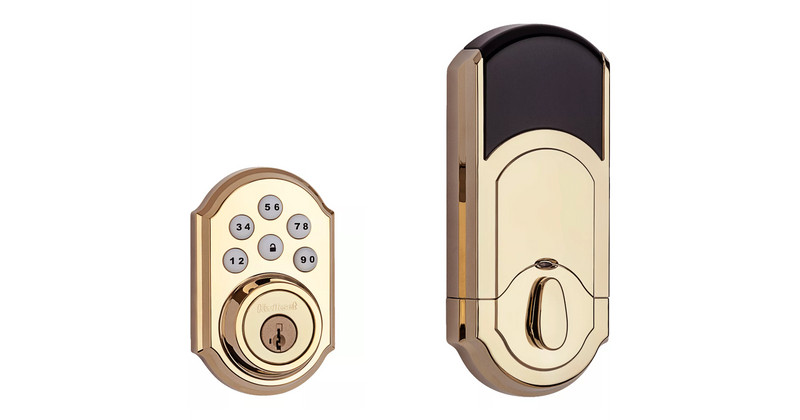 Kwikset CP910TRLZW500 Clear Pack Z-Wave Enabled Traditional Smartcode Deadbolt with Z-Wave 500 Chipset with RCAL Latch and RCS Strike